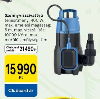 Szennyvízszivattyú