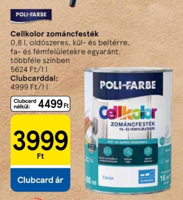Cellkolor zománcfesték