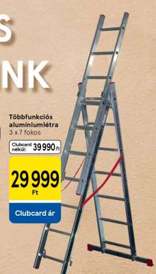 Többfunkciós alumíniumlétra
