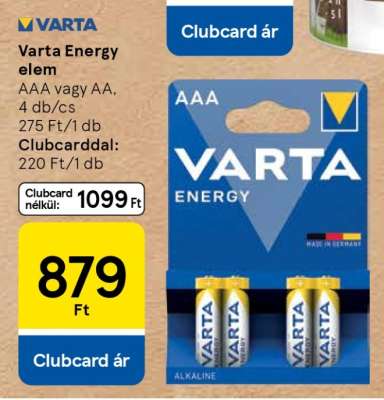 Varta Energy elem