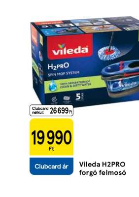Vileda H2PRO forgó felmosó