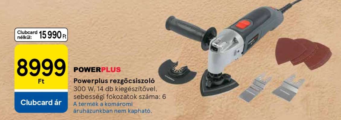 Powerplus rezgőcsiszoló