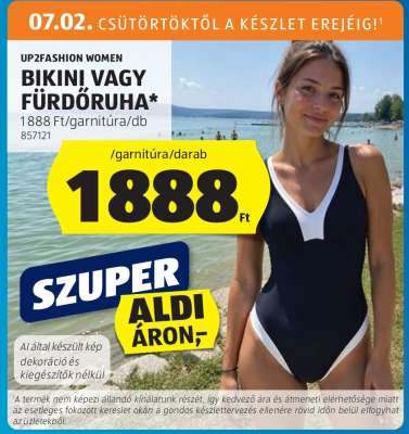UP2FASHION WOMEN BIKINI VAGY FÜRDŐRUHA