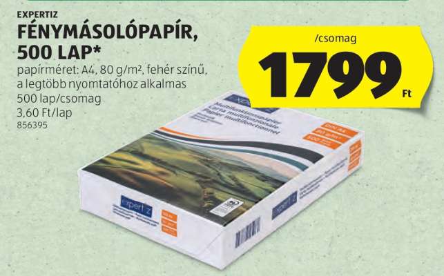 EXPERTIZ Fénymásolópapír, 500 lap