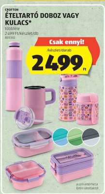 Ételtartó doboz vagy kulacs