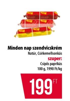 Minden nap szendvicskrém