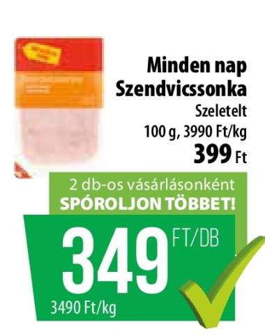 Minden nap Szendvicssonka
