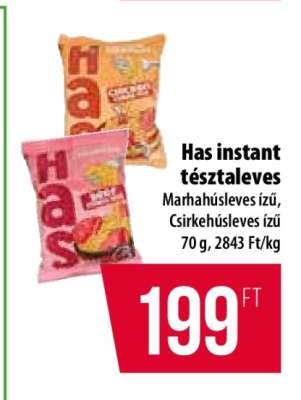 Has instant tésztaleves