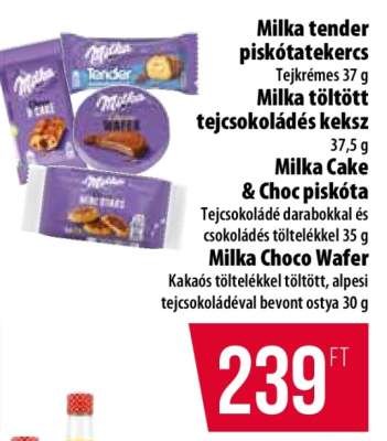 Milka sweets assortment