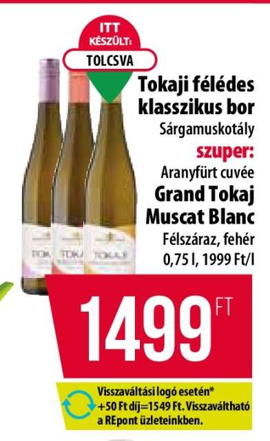 Grand Tokaj Muscat Blanc