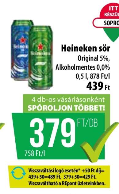 Heineken sör