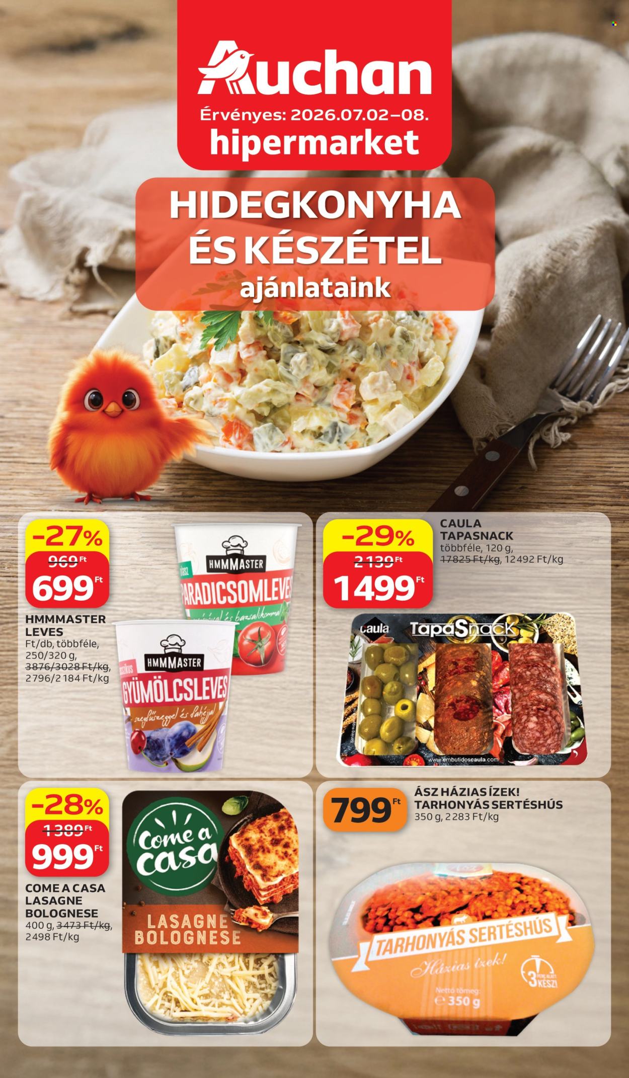 Auchan akciós újságok - 2026.07.02 - 2026.07.08. Oldal 1