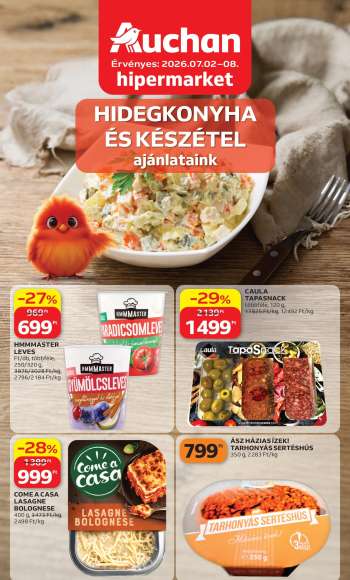 Újság Auchan - 2026.07.02 - 2026.07.08.