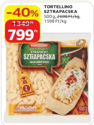 Tortellino sztrapacska