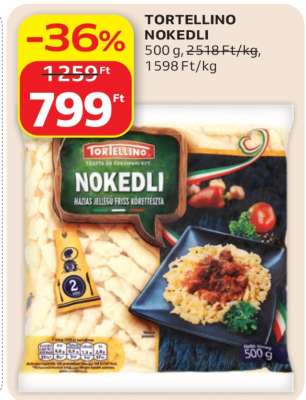 Tortellino nokedli