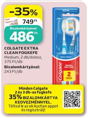 Colgate Extra Clean fogkefe