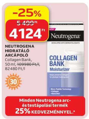 NEUTROGENA HIDRATÁLÓ ARCAPOLO