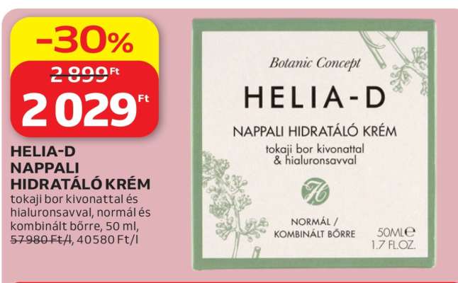 HELIA-D NAPPALI HIDRATÁLÓ KRÉM