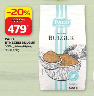 PACO ÉTKEZÉSI BULGUR