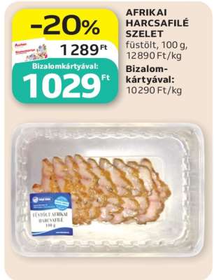 Afrikai Harcsafilé Szelet