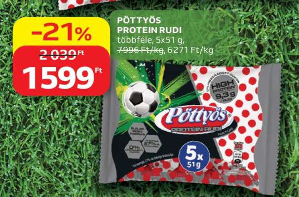Pöttyös Protein Rudi