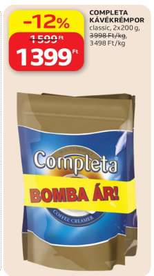COMPLETA Kávékrémpor*