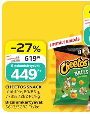 Cheetos snack