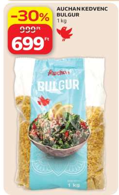 AUCHAN KEDVENC BULGUR