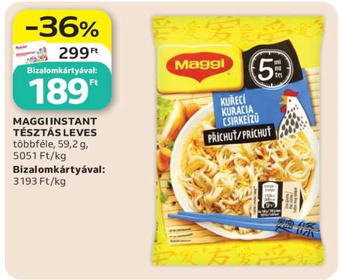 MAGGI INSTANT TÉSZTÁS LEVES