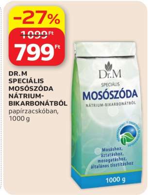 DR.M SPECIÁLIS MOSÓSZÓDA NÁTRIUM-BIKARBONÁTBÓL