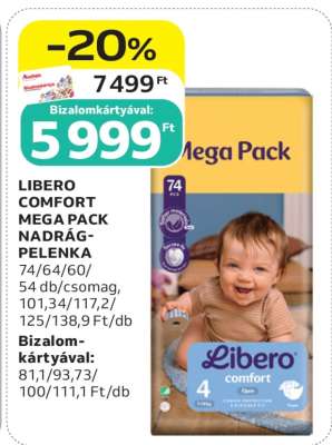 LIBERO COMFORT MEGA PACK NADRÁG-PELENKA
