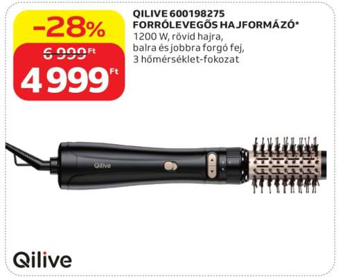 QILIVE 600198275 FORRÓLEVEGŐS HAJFORMÁZÓ