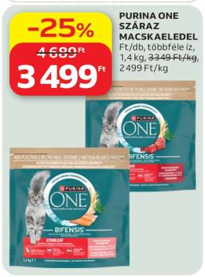 Purina ONE Száraz Macskaeledel