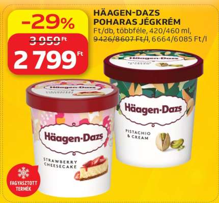HÄAGEN-DAZS POHARAS JÉGKRÉM