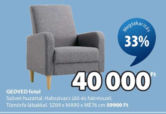 GEDVED fotel