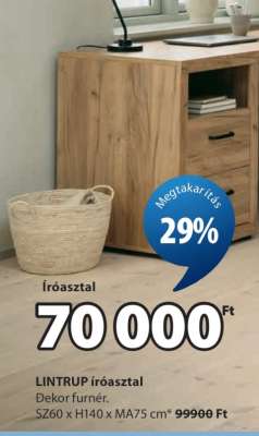 LINTRUP íróasztal