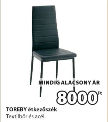 TOREBY étkezőszék