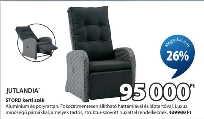 JUTLANDIA STORD kerti szék