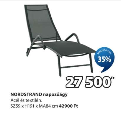 NORDSTRAND napozóágy