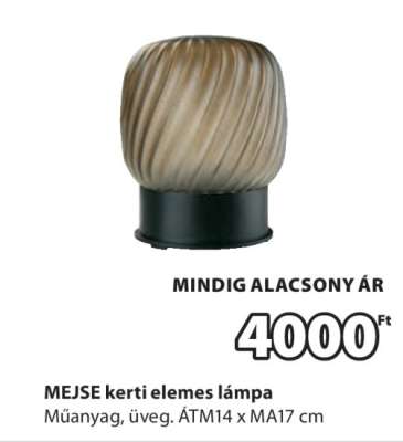 MEJSE kerti elemes lámpa