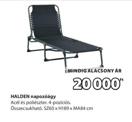 HALDEN NAPOZÓÁGY