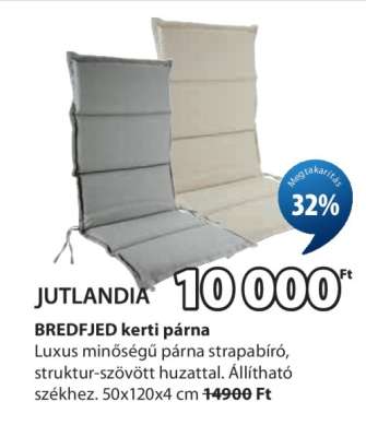 BREDFJED kerti párna