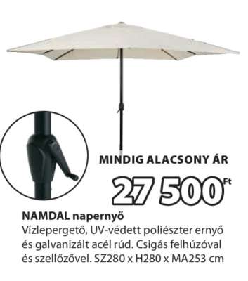 NAMDAL napernyő