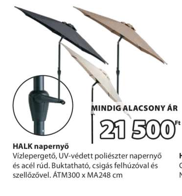 HALK napernyő