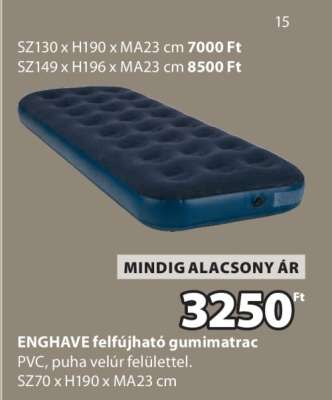 ENGHAVE felfújható gumimatrac