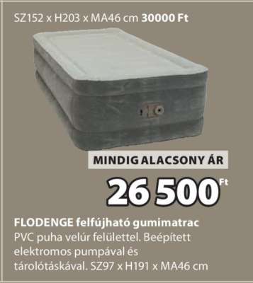 FLODENGE felfújható gumimatrac