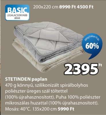 STETINDEN paplan