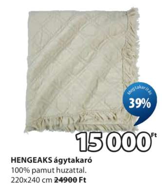 HENGEAKS ágytakaró