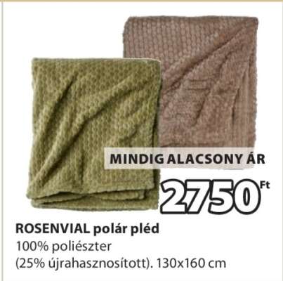 ROSENVIAL polár pléd
