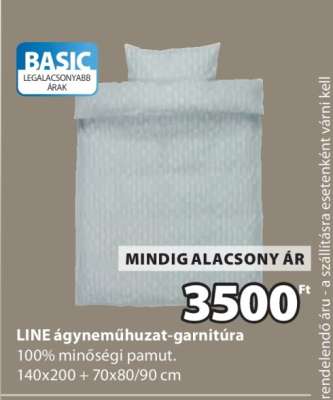 LINE ágyneműhuzat-garnitúra